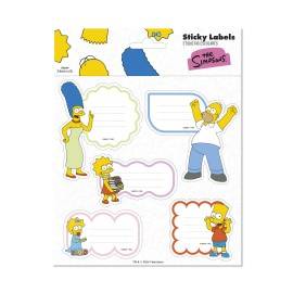 ETIQUETAS ADESIVAS PREMIUM THE SIMPSONS