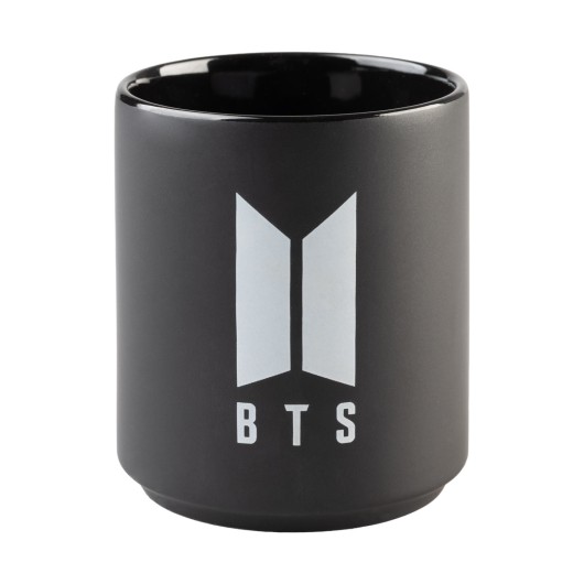 CANECA BTS BRANCA LOGOTIPO