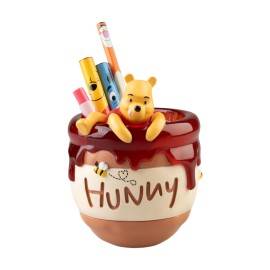 LAPISEIRA PORTA-MINAS COM CONJUNTO DE ESCRITA DISNEY WINNIE THE POOH