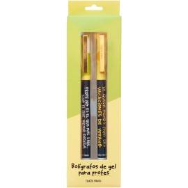 PACK 2 ESFEROGRAFICAS DE GEL PEDRITA PARKER PARA PROFESSORES