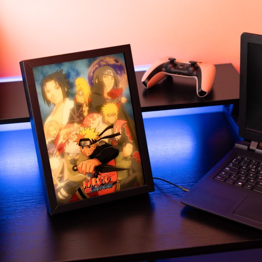 LAMINA RETROILUMINADA NARUTO SHIPPUDEN