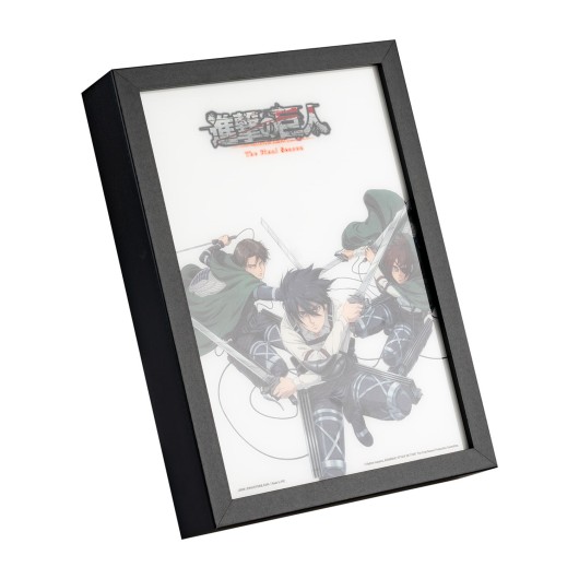 LAMINA LED ENMARCADA ATTACK ON TITAN