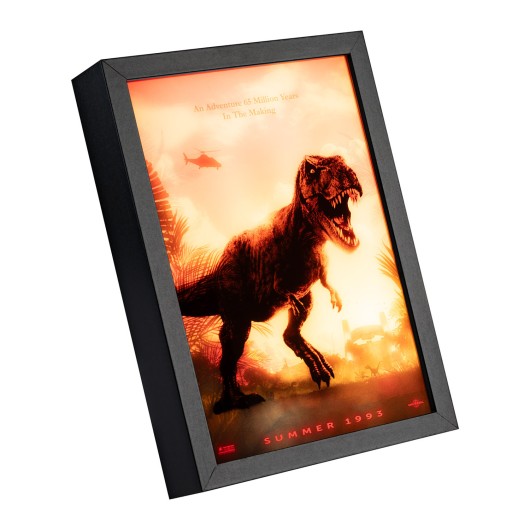 LAMINA LED ENMARCADA JURASSIC PARK