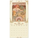 CALENDAR 2027 30X30 ART NOUVEAU US