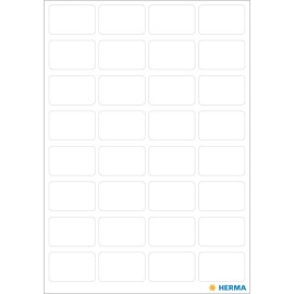 AUTOCOLANTES VARIO 12X18MM BRANCO 2
