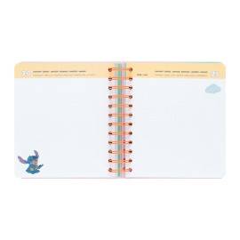 AGENDA ESCOLAR 2026/2027 DIA POR PÁGINA M 11 MESES DISNEY STITCH Y ANGEL 2