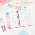 AGENDA ESCOLAR 2026/2027 SEMANA VISTA A5 12 MESES KPOP DEMON HUNTERS