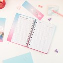 AGENDA ESCOLAR 2026/2027 SEMANA VISTA A5 12 MESES KPOP DEMON HUNTERS