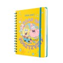 AGENDA ESCOLAR 2026/2027 SEMANAL A5 12 MESES BOB ESPONJA