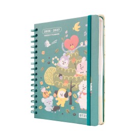 AGENDA ESCOLAR 2026/2027 SEMANAL A5 12 MESES BT21