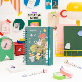 AGENDA ESCOLAR 2026/2027 SEMANAL A5 12 MESES BT21 2