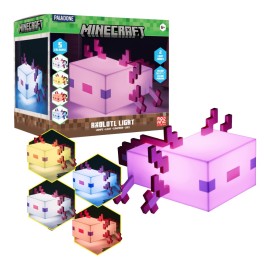 LÂMPADA AXOLOTL MINECRAFT 2