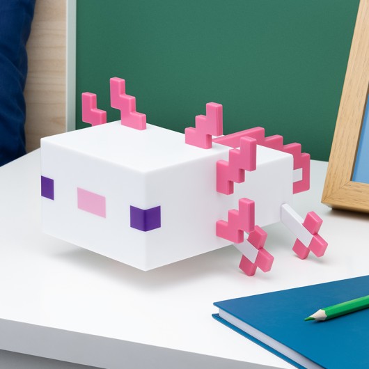 LÂMPADA AXOLOTL MINECRAFT 2