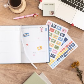 AGENDA ESCOLAR 2026/2027 SEMANAL A5 COM LOMBADA 17 MESES MOOMIN 2