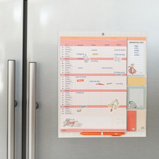 PLANNER COM IMAN 2026/2027 DISNEY WINNIE THE POOH