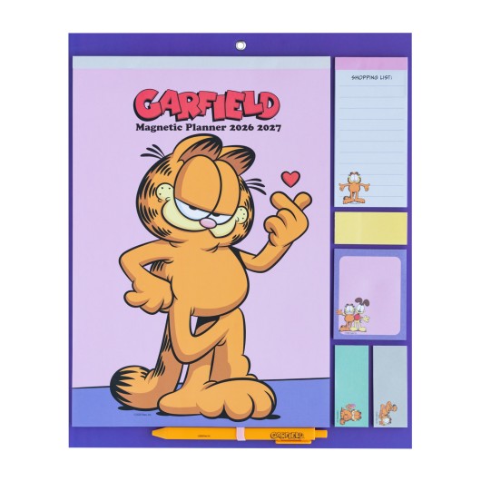 PLANNER COM IMAN 2026/2027 GARFIELD