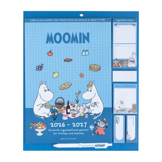 PLANNER COM IMAN 2026/2027 MOOMIN