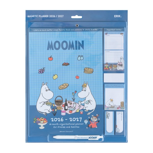 PLANNER COM IMAN 2026/2027 MOOMIN