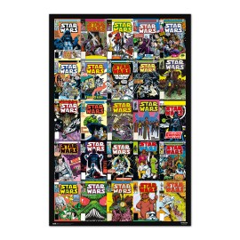 POSTER STAR WARS CAPAS CLÁSSICAS COMIC