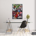 POSTER MARVEL OS VINGADORES UNIDOS