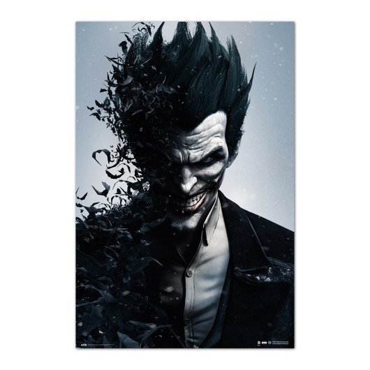 POSTER DC COMICS BATMAN: ARKHAM ORIGINS JOKER