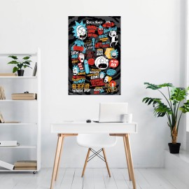 POSTER RICK E MORTY QUOTES 2