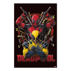 POSTER MARVEL DEADPOOL & WOLVERINE  2