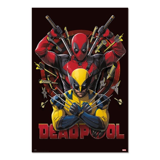 POSTER MARVEL DEADPOOL & WOLVERINE  2