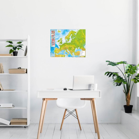 MINI POSTER MAPA DE EUROPA