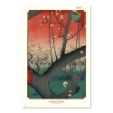 POSTER PLUM PARK AT KAMEIDO UTAGAWA HIROSHIGE