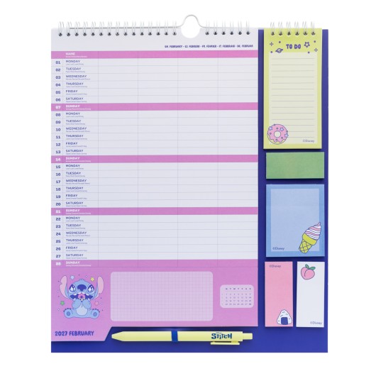 PLANNER 2026/2027 DISNEY STITCH
