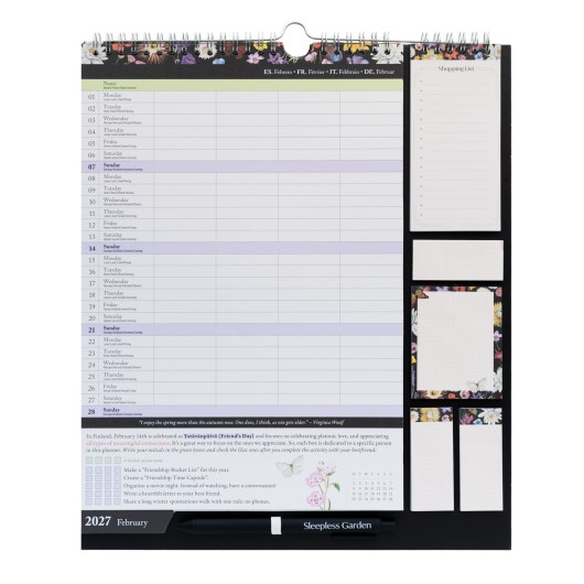 PLANNER 2026/2027 SLEEPLESS GARDEN