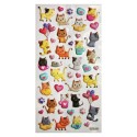 AUTOCOLANTES TWEENY FOAMY GATOS A BRINCAR