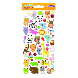 AUTOCOLANTES TWEENY FOAMY ANIMAIS 2