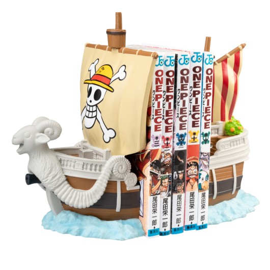 SUPORTE PARA LIVROS ONE PIECE NETFLIX GOING MERRY