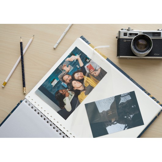 ALBUM DE FOTOS 24X32 CM 30 PAGINAS AUTOCOLANTES GLITTERS