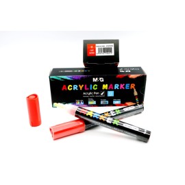 MARCADOR DE TINTA ACRÍLICA VERMELHO 11 S200