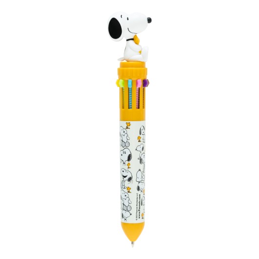 ESFEROGRÁFICA 3D 10 CORES SNOOPY LAZY DAYS
