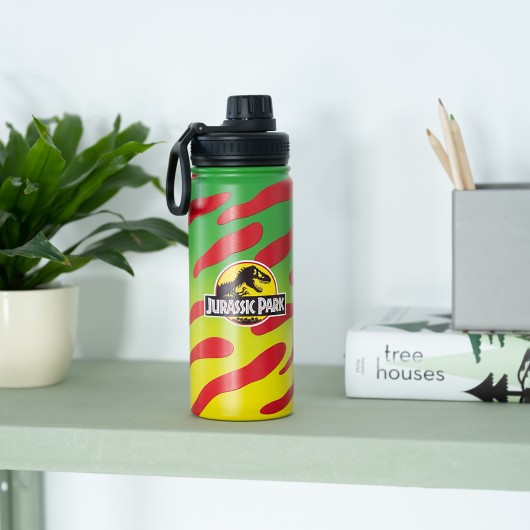 GARRAFA METÁLICA HOT&COLD 500ML JURASSIC PARK