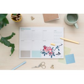 BLOCO PLANIFICADOR SEMANAL A4 JAPANESE INGLÊS 2
