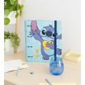 PASTA DE ARQUIVO 4 ARGOLAS PREMIUM DISNEY STITCH TROPICAL