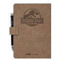 CADERNO PREMIUM A5 COM ESFEROGRÁFICA PROJECTORA JURASSIC PARK