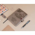 CADERNO PREMIUM A5 COM ESFEROGRÁFICA PROJECTORA JURASSIC PARK