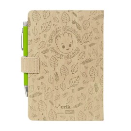 CADERNO PREMIUM A5 COM ESFEROGRÁFICA PROJECTORA MARVEL GROOT 2
