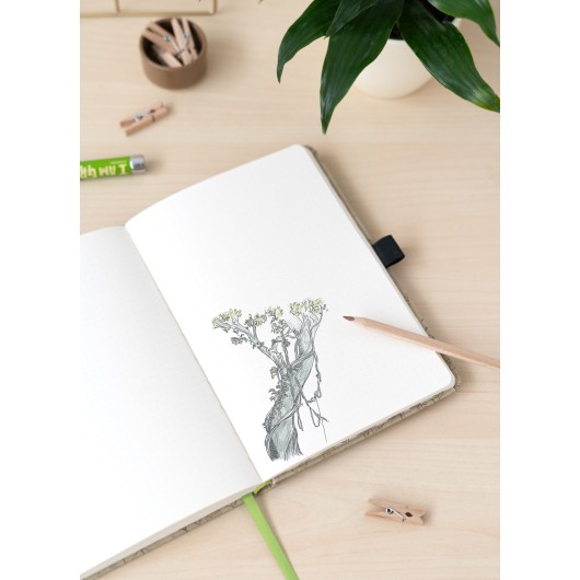 CADERNO PREMIUM A5 COM ESFEROGRÁFICA PROJECTORA MARVEL GROOT