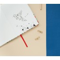 CADERNO COSIDO A5 JAPANESE FLYCATCHERS KOKONOTE