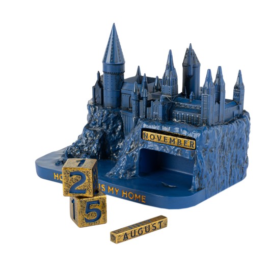 CALENDÁRIO PERPÉTUO 3D HARRY POTTER HOGWARTS