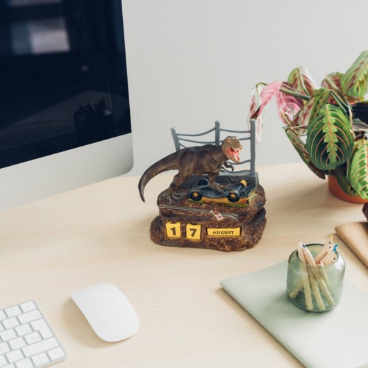 CALENDÁRIO PERPÉTUO 3D JURASSIC PARK