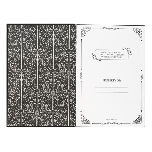 CADERNO PREMIUM A5 COM LUZ HARRY POTTER LUMOS MAXIMA