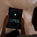 CADERNO PREMIUM A5 COM LUZ HARRY POTTER LUMOS MAXIMA